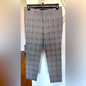 Banana Republic, plaid Sloan pants, size 6